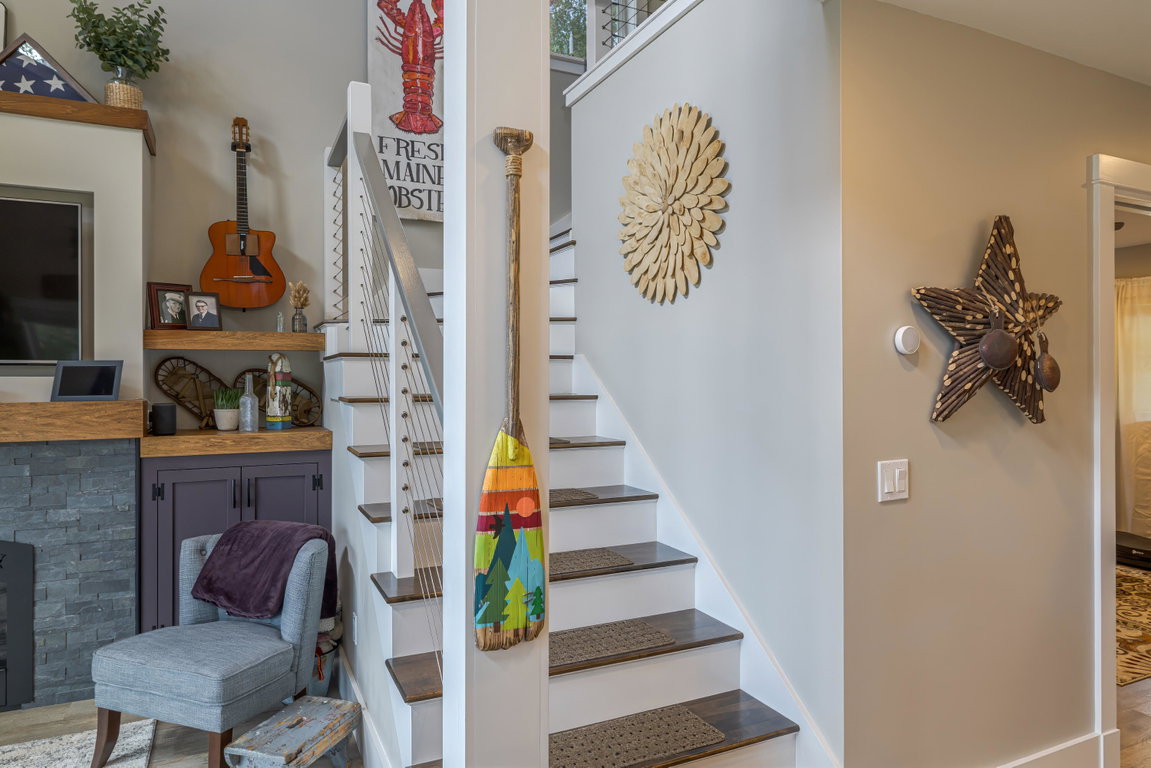 Stairs to 2nd floor