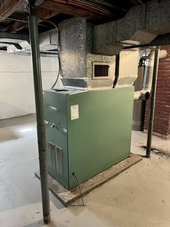 Furnace in basement