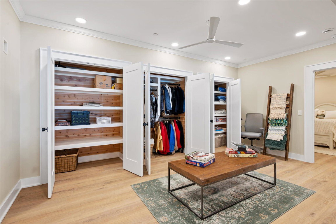 Closet space...