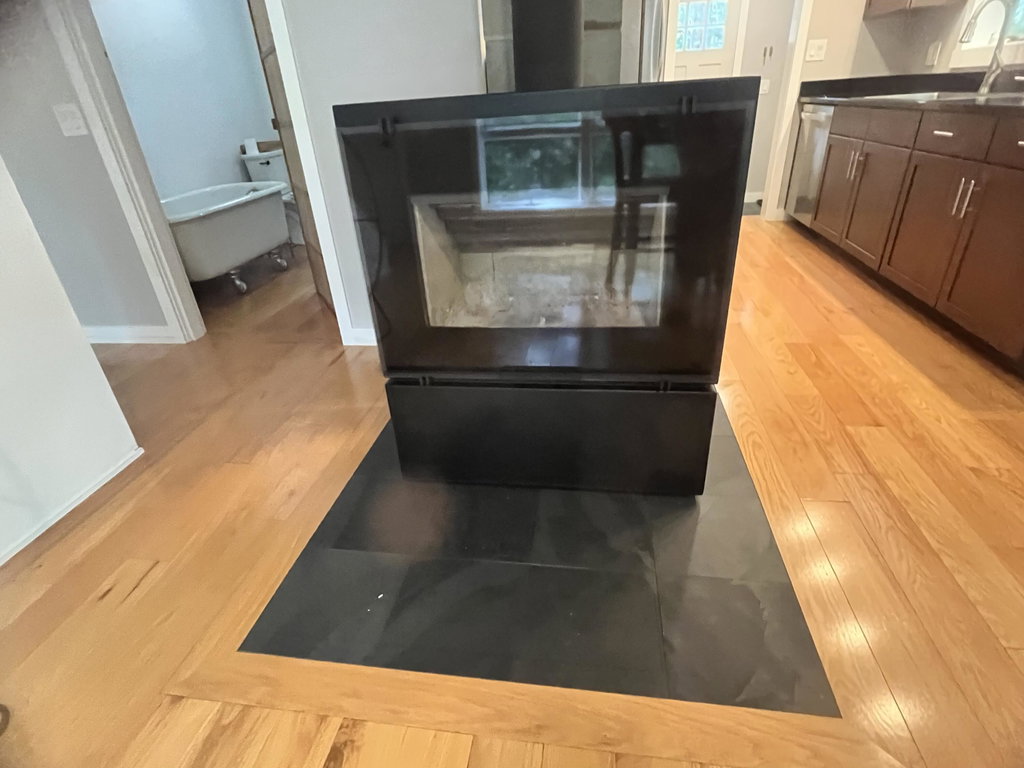 Scandinavian woodstove