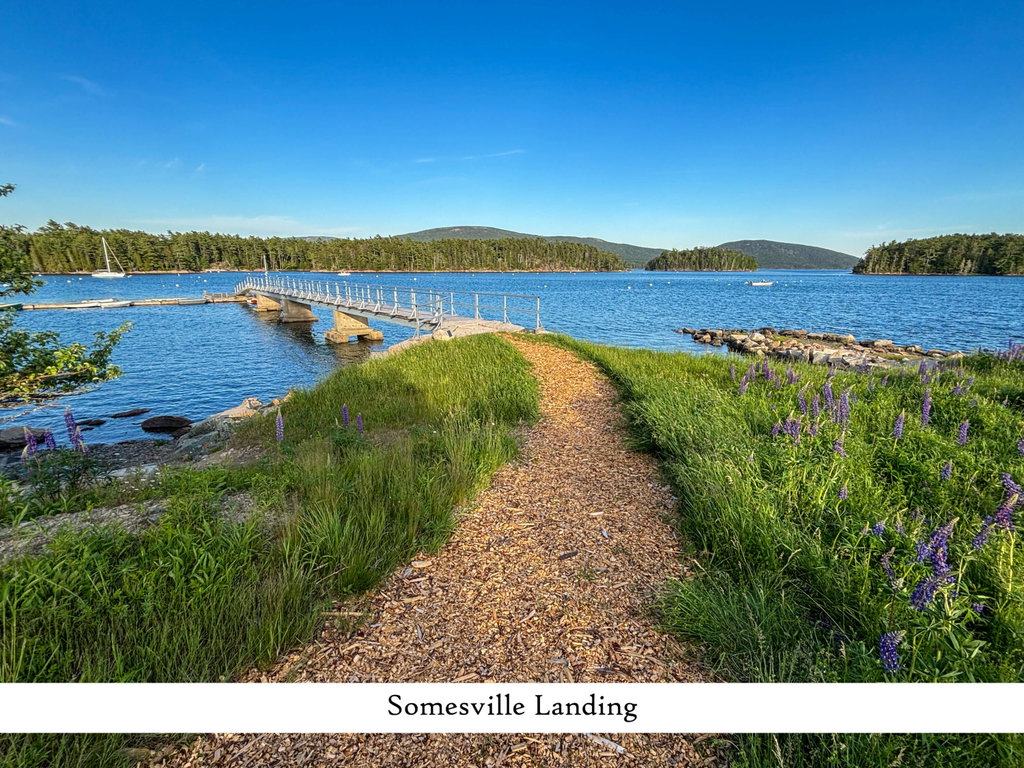 Somesville Landing (2), label