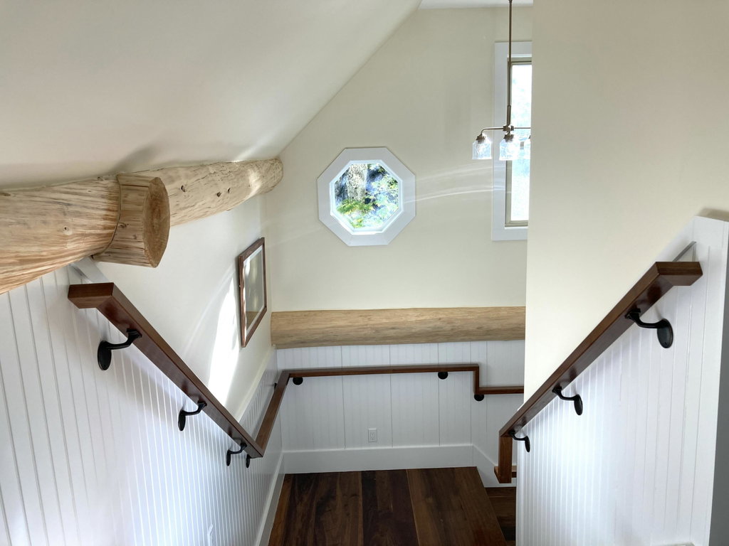 Stairwell from second floor.