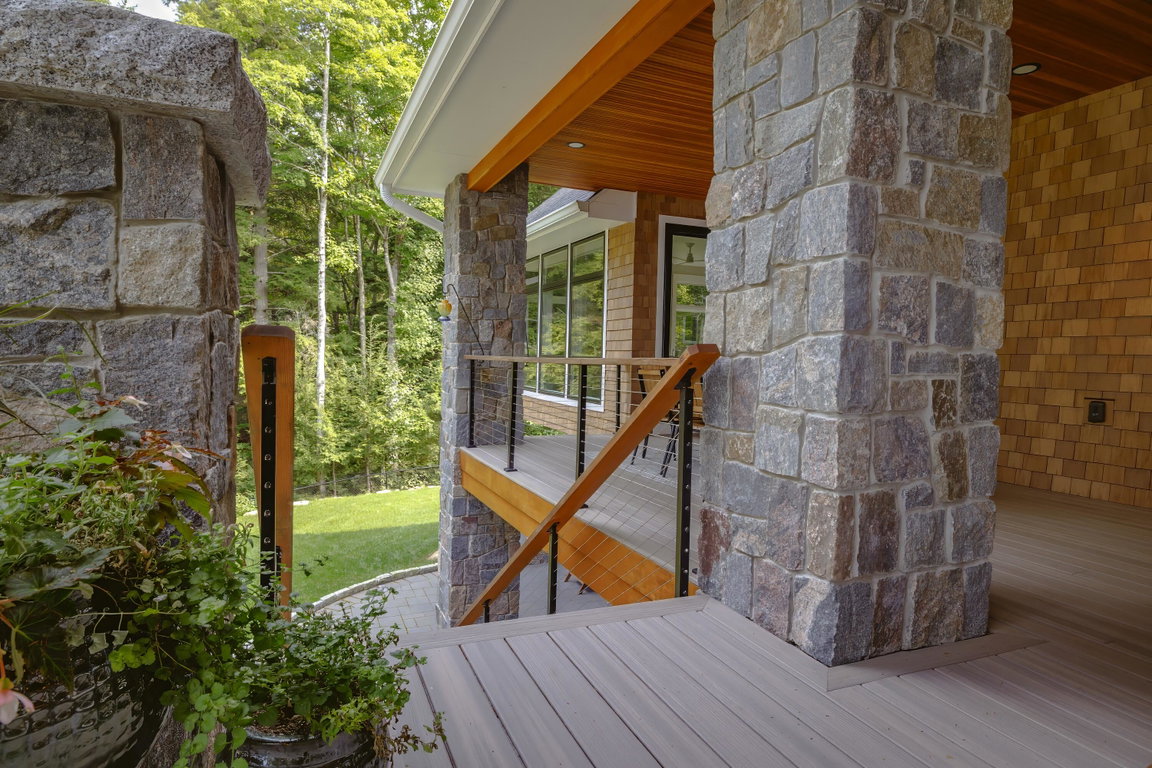 Stairs to Lower Patio...