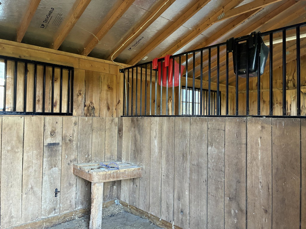 Horse stall, #1.