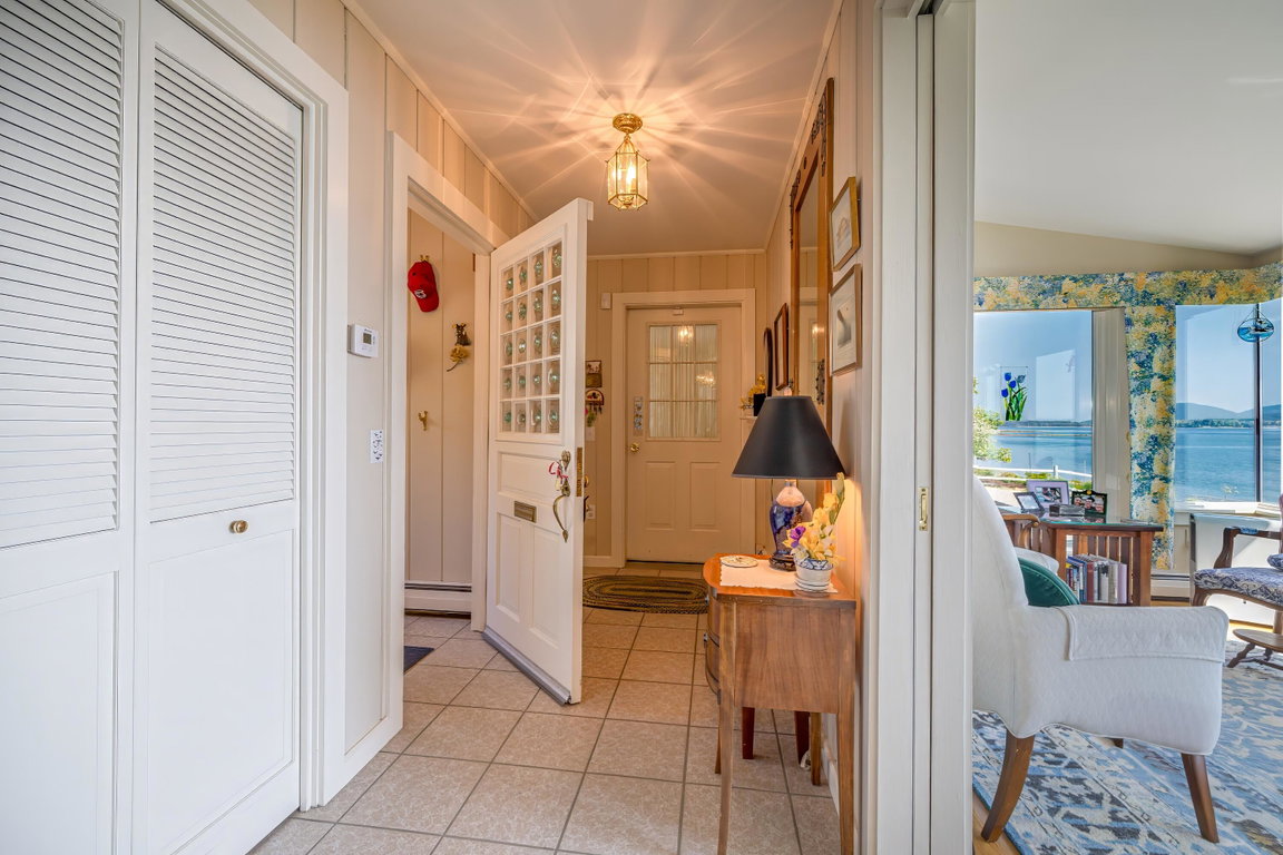 Entry - into the home
