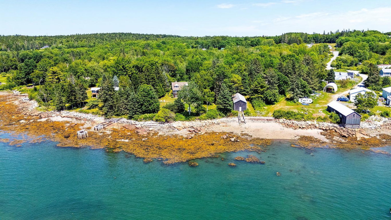 Aerial Property View from ocean