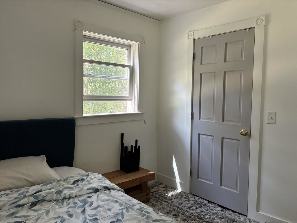 Closet in first bedroom.