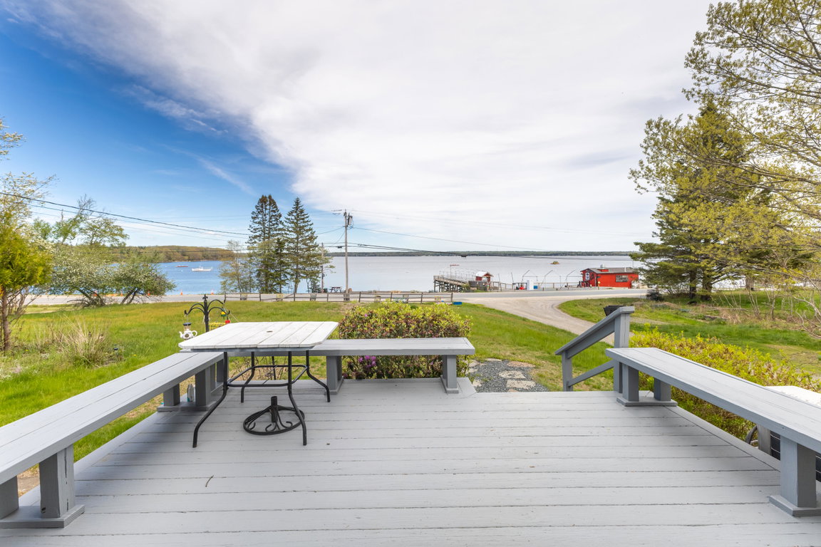 view from deck