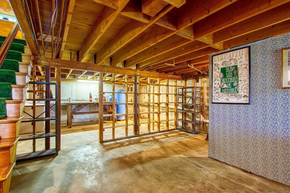 Basement storage