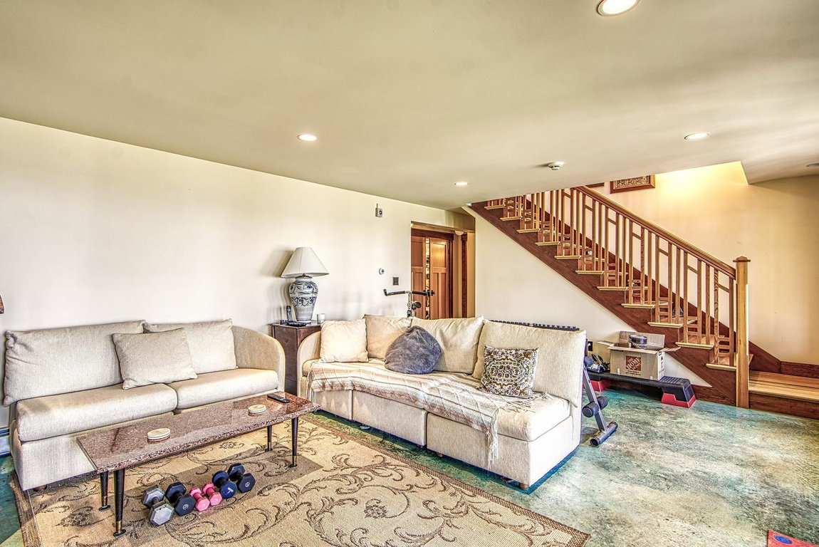 Ocean level living room