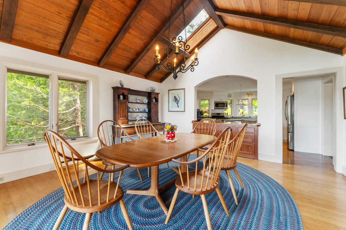 Dining Room Opens to Kitchen