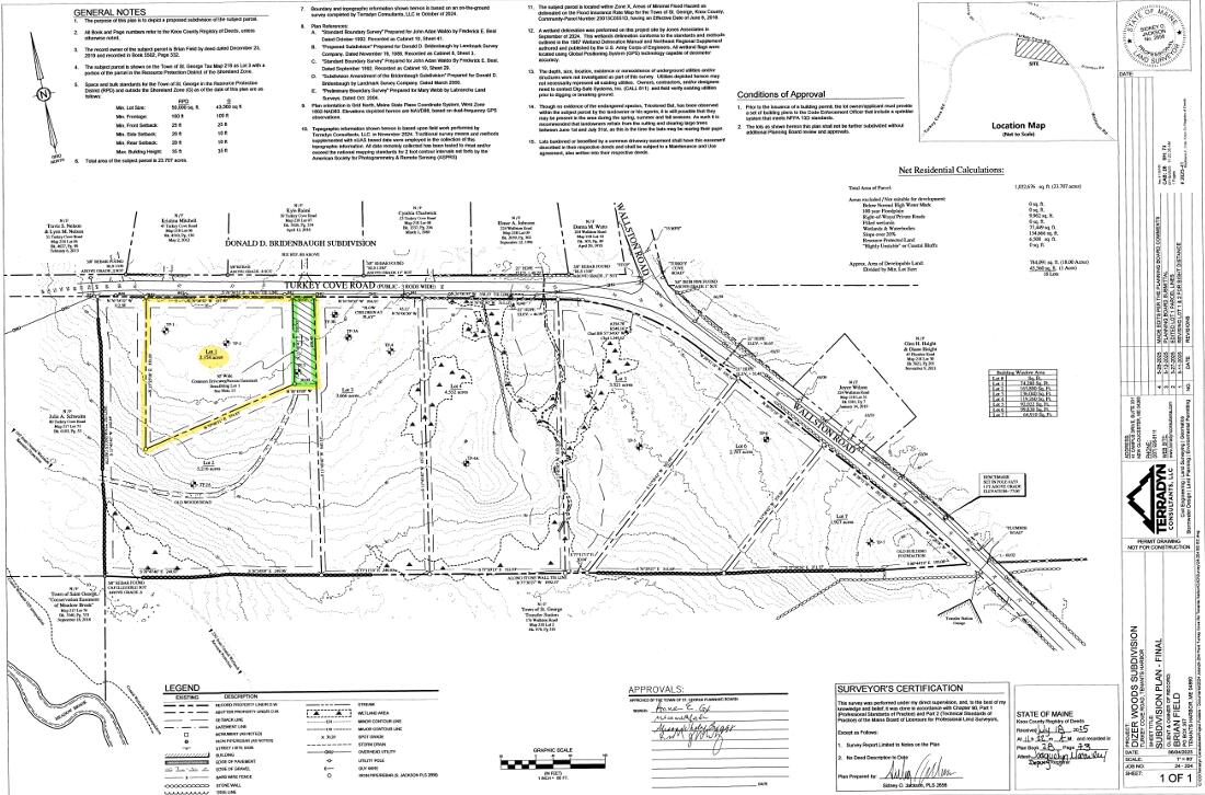Lot #1 Turkey Cove Road Saint George