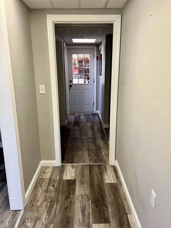 Lower level hallway