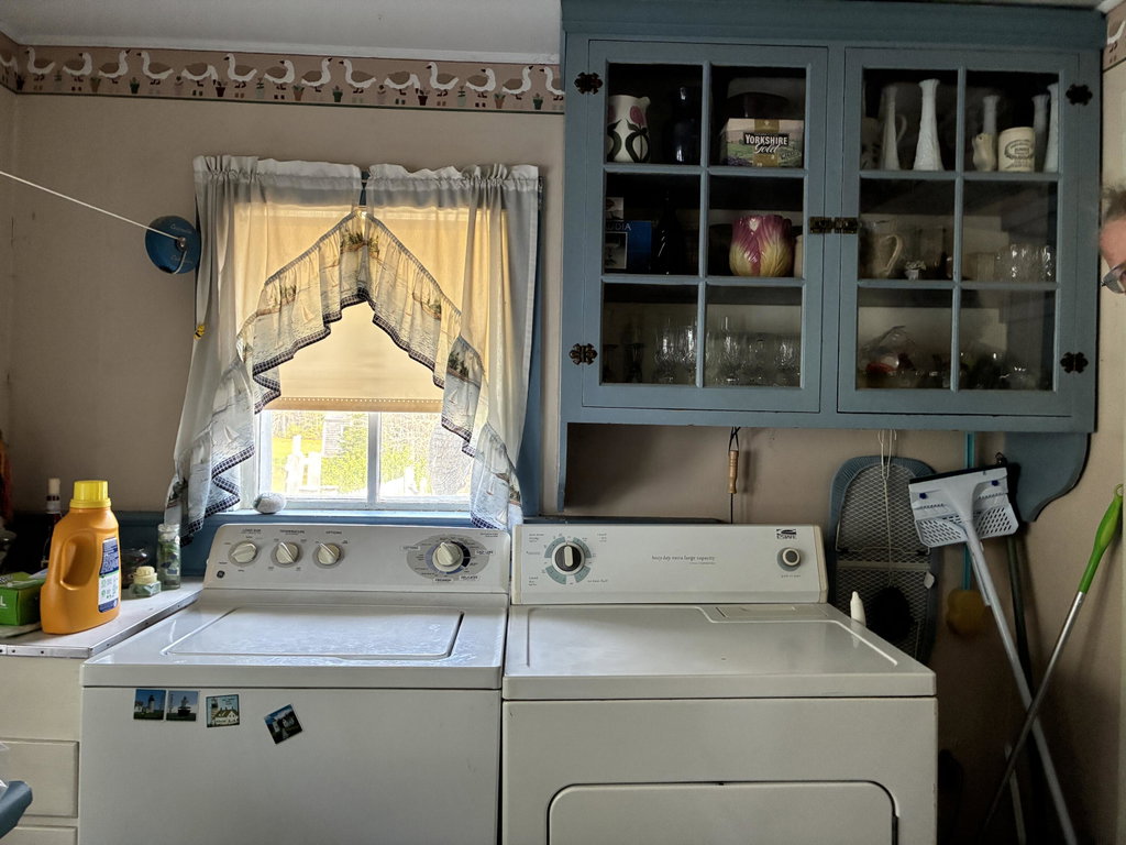 Laundry room.