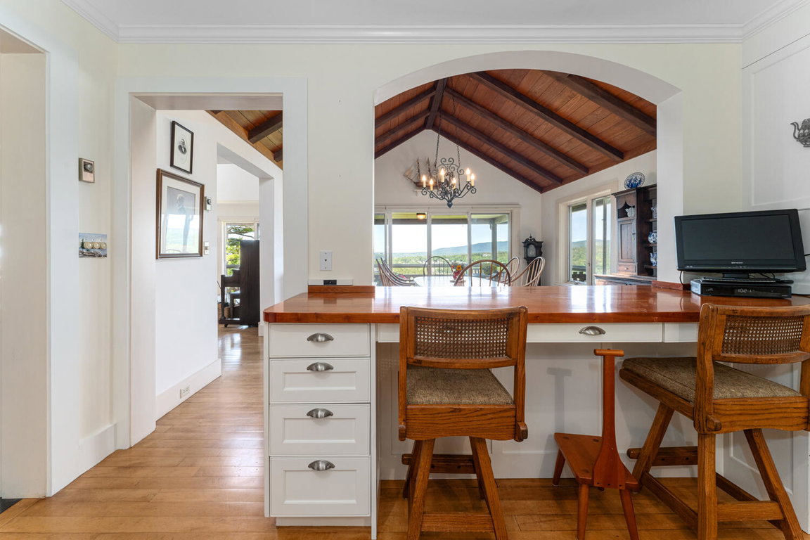 View from Kitchen to Dining Room
