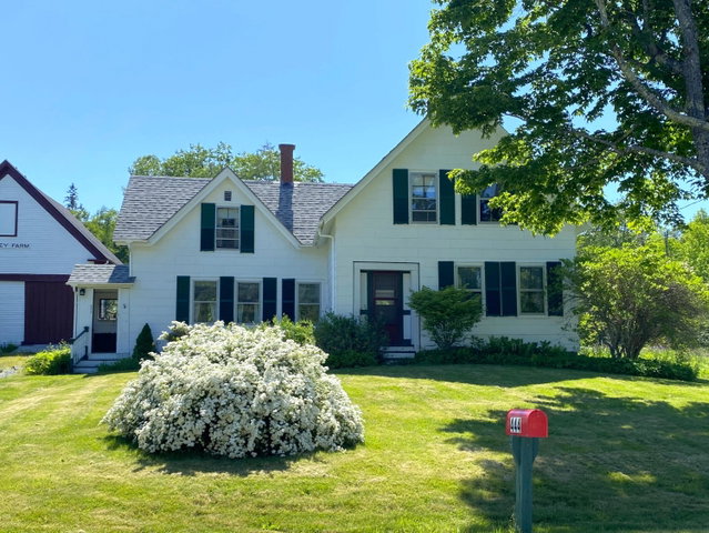 front of home (with barn to the left)