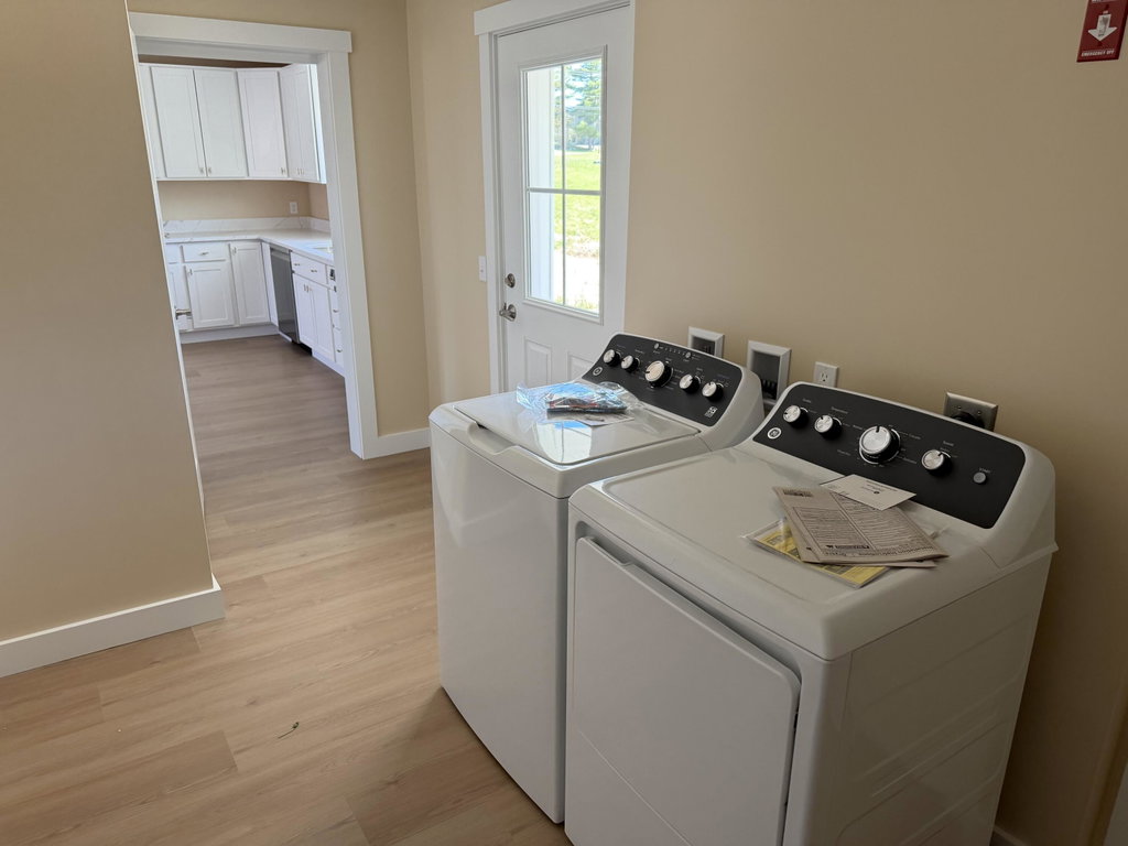 laundry area