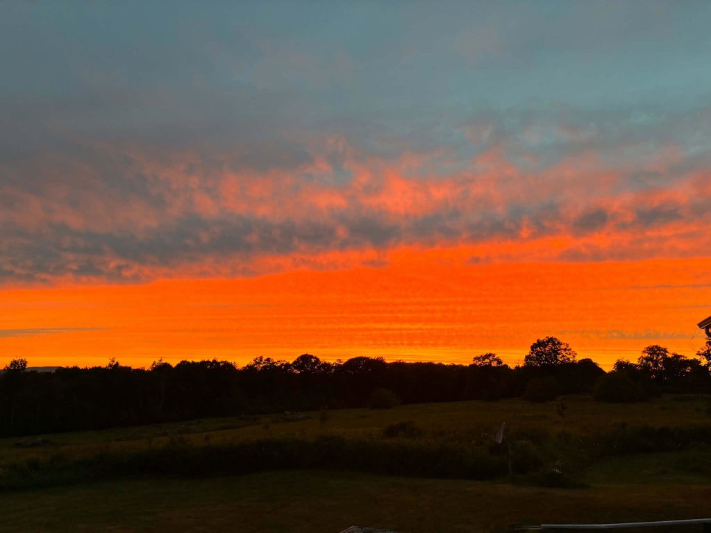 Glorious sunsets