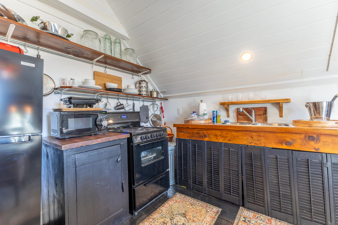 Cooking area.