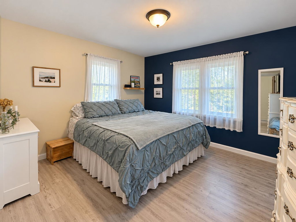 Coastal Farmhouse Bedroom Retreat
