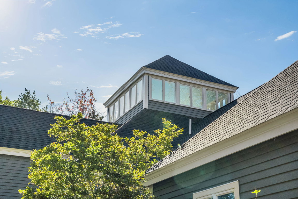 look up at cupola