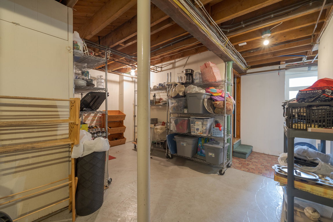 Basement Storage Area