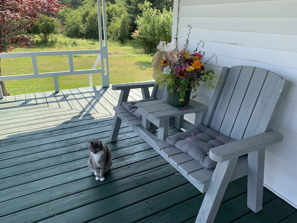 Enjoy the day on your porch