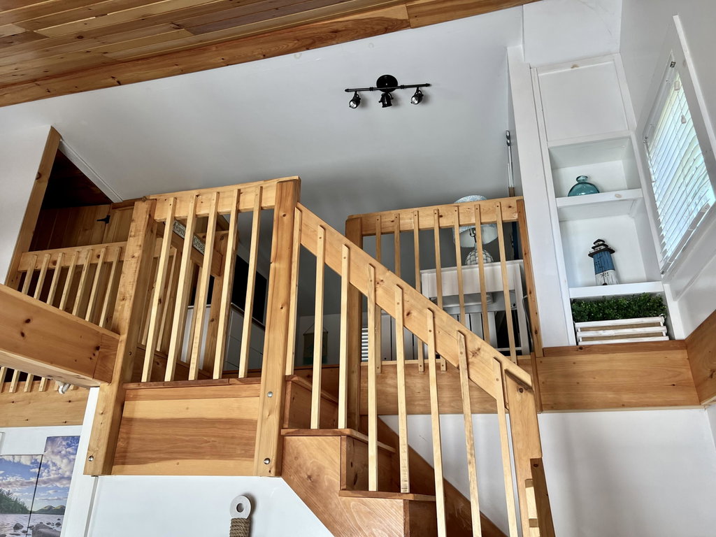 Stairs to second floor