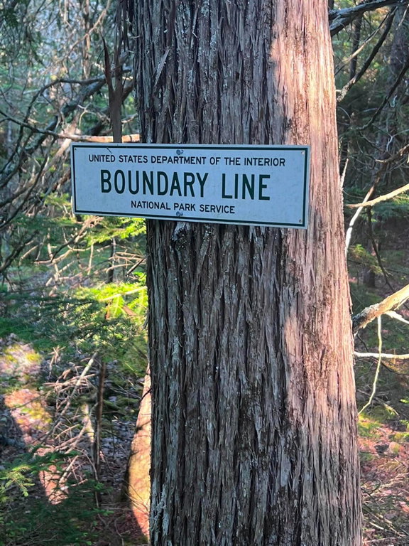Boundary line to Schooidic
