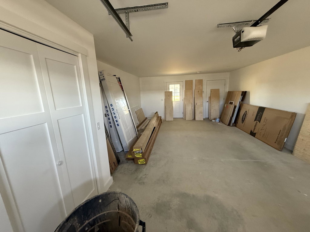 inside garage