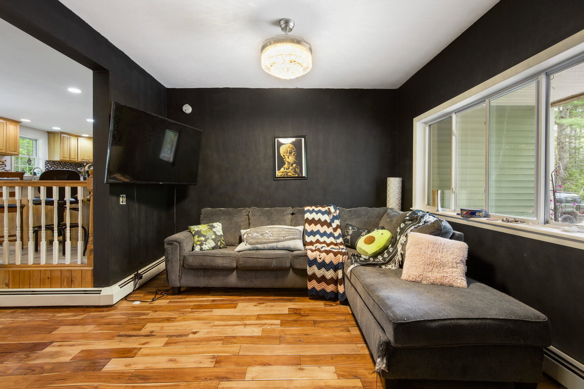Living room from the front door