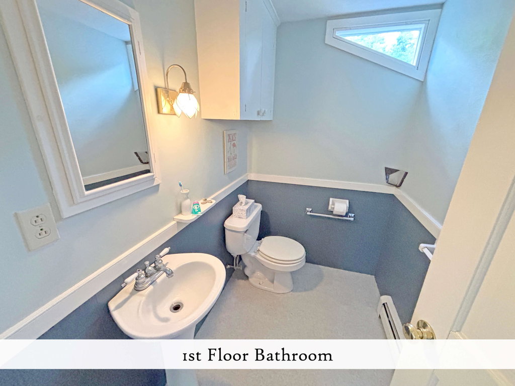 Bathroom 1st Floor, label