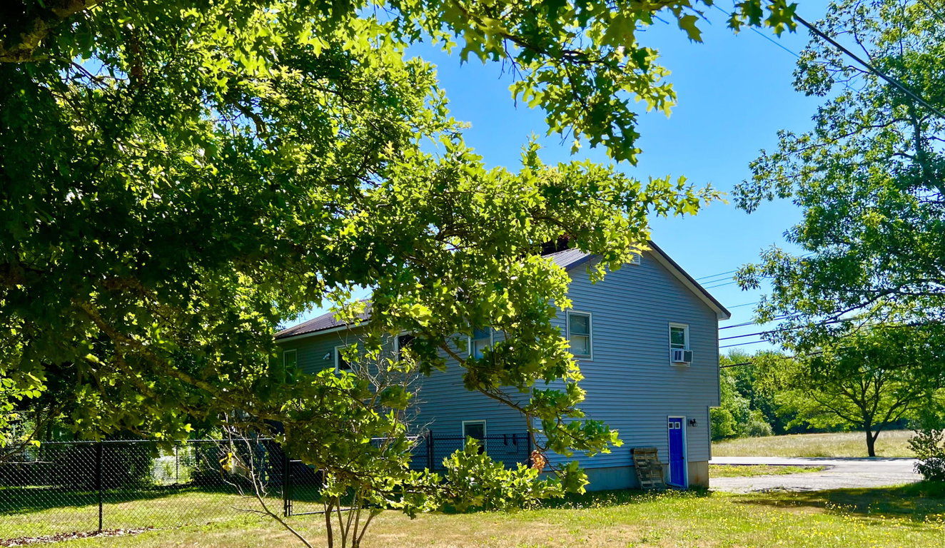 Exterior back - side