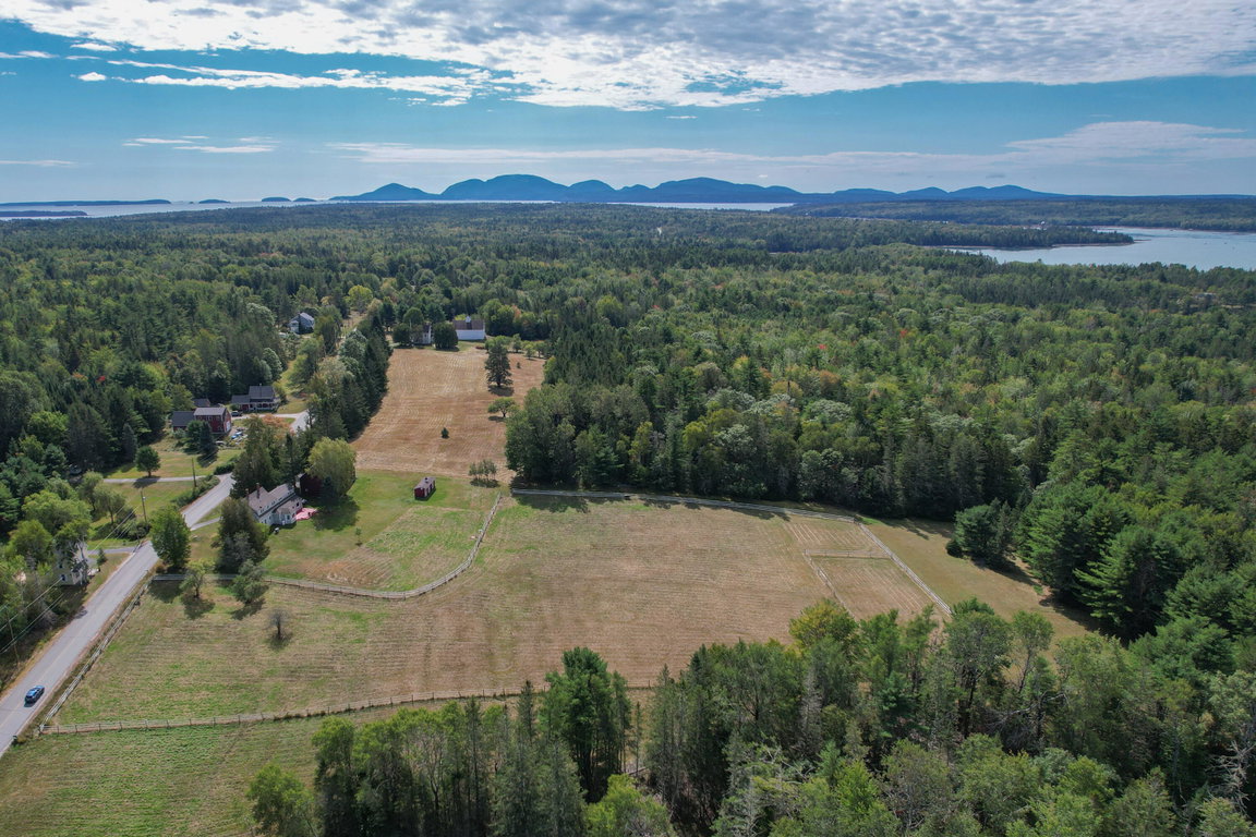 Frenchman Bay & MDI mts. at road's end.