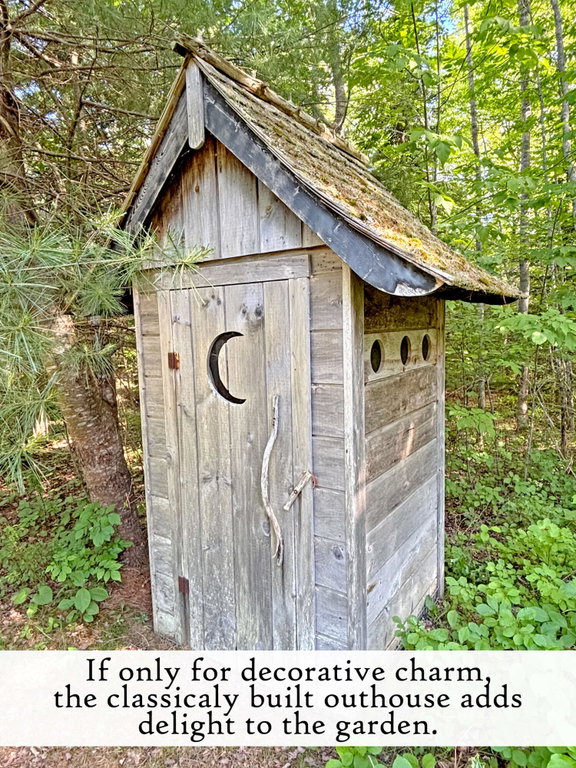 Outhouse (1), label