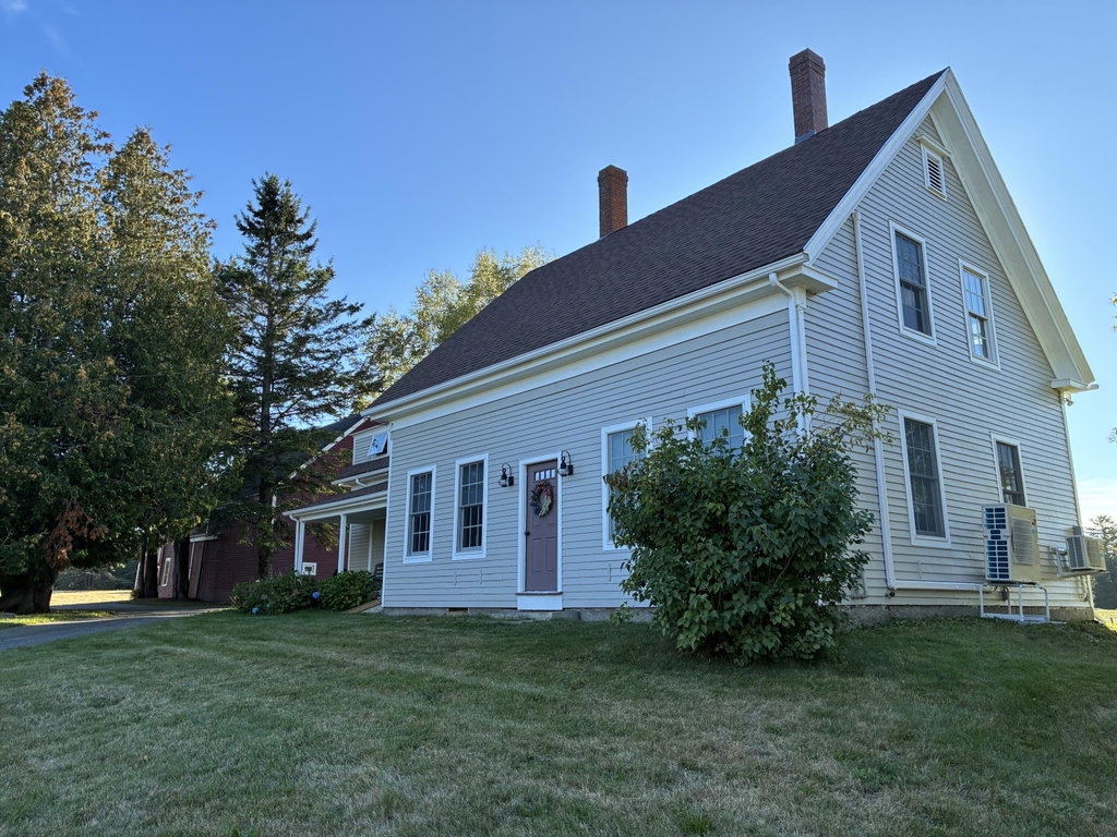 Front and north side of house.