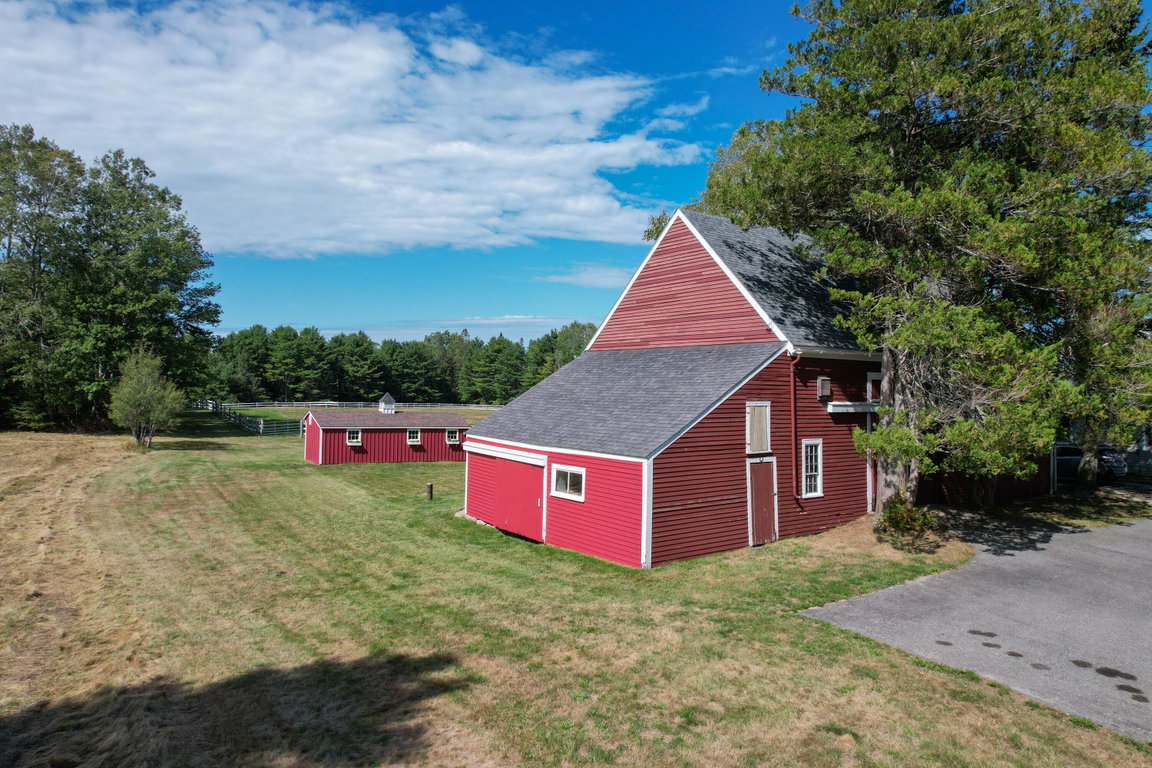 Barn shed area.