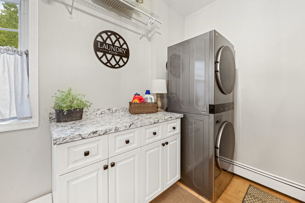 First Floor Bath & Laundry