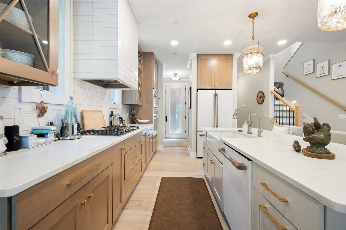 Leading to Pantry & Two Bay Garage...