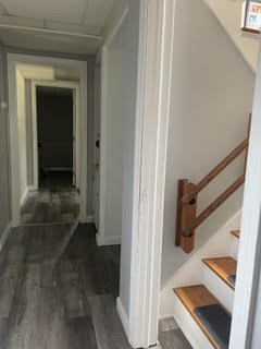 Lower level hallway