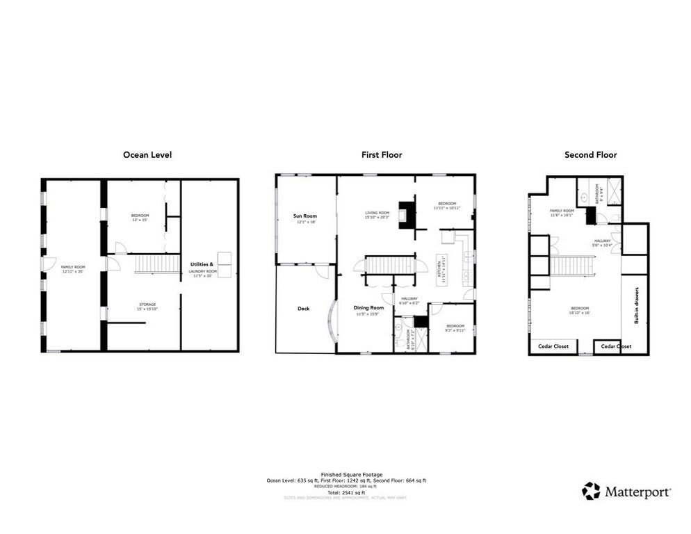 26 Boathouse Floor plans