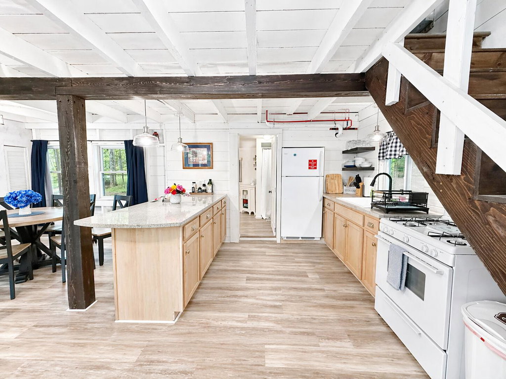 Open concept kitchen