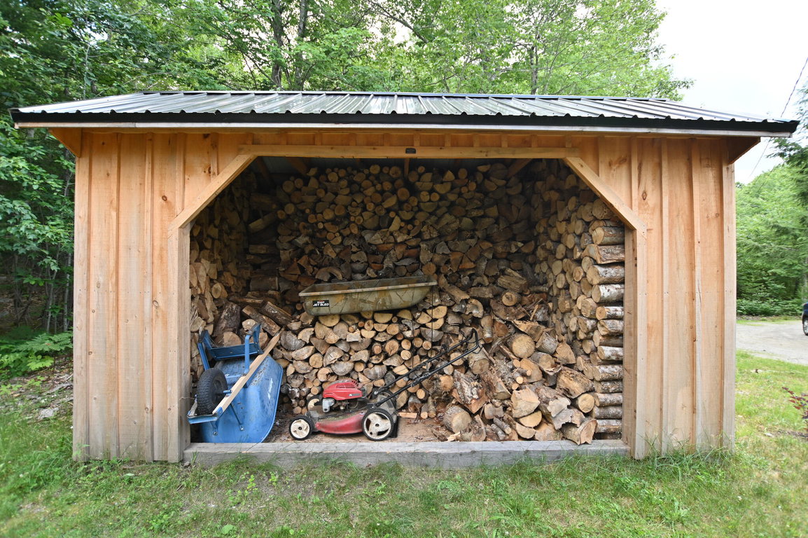 Wood Storage Shed