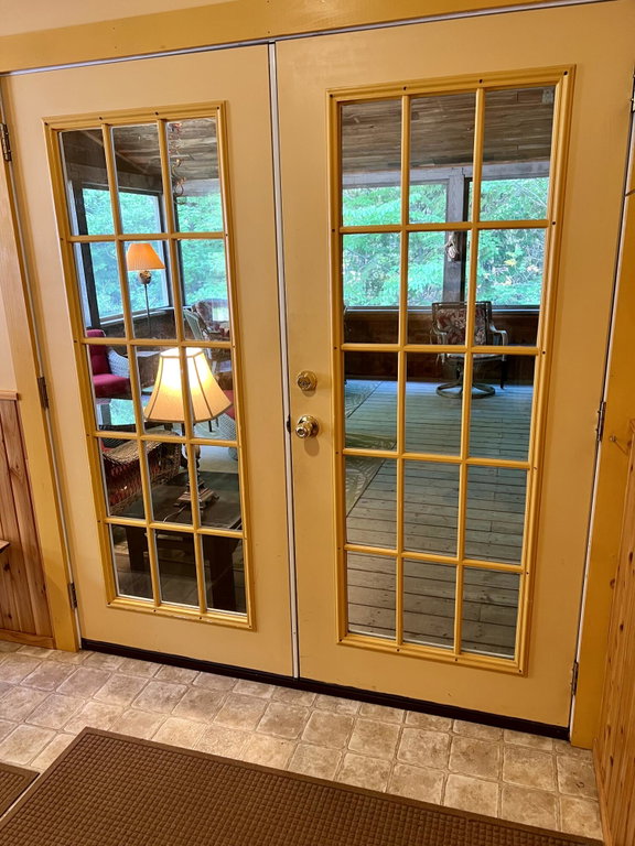 Doors To Large Screened Porch