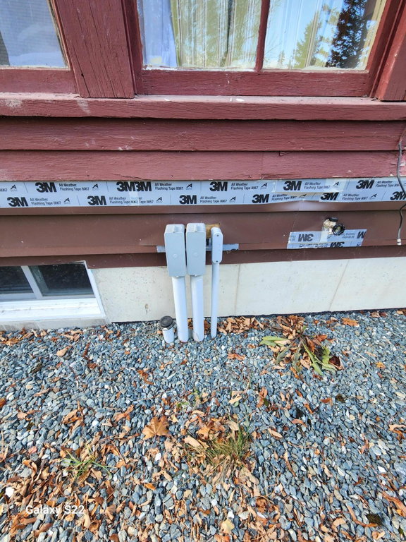 Underground into house