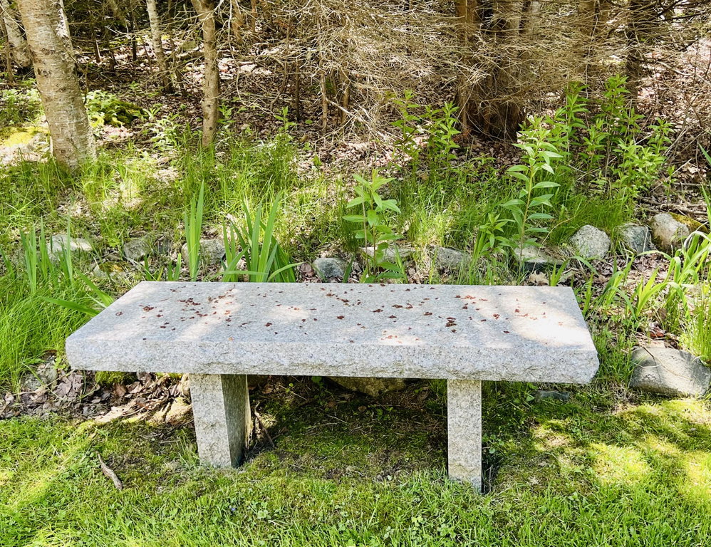 Deer Isle Granite Bench