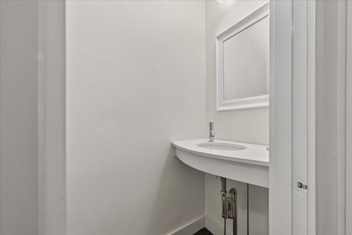 1st floor half bath