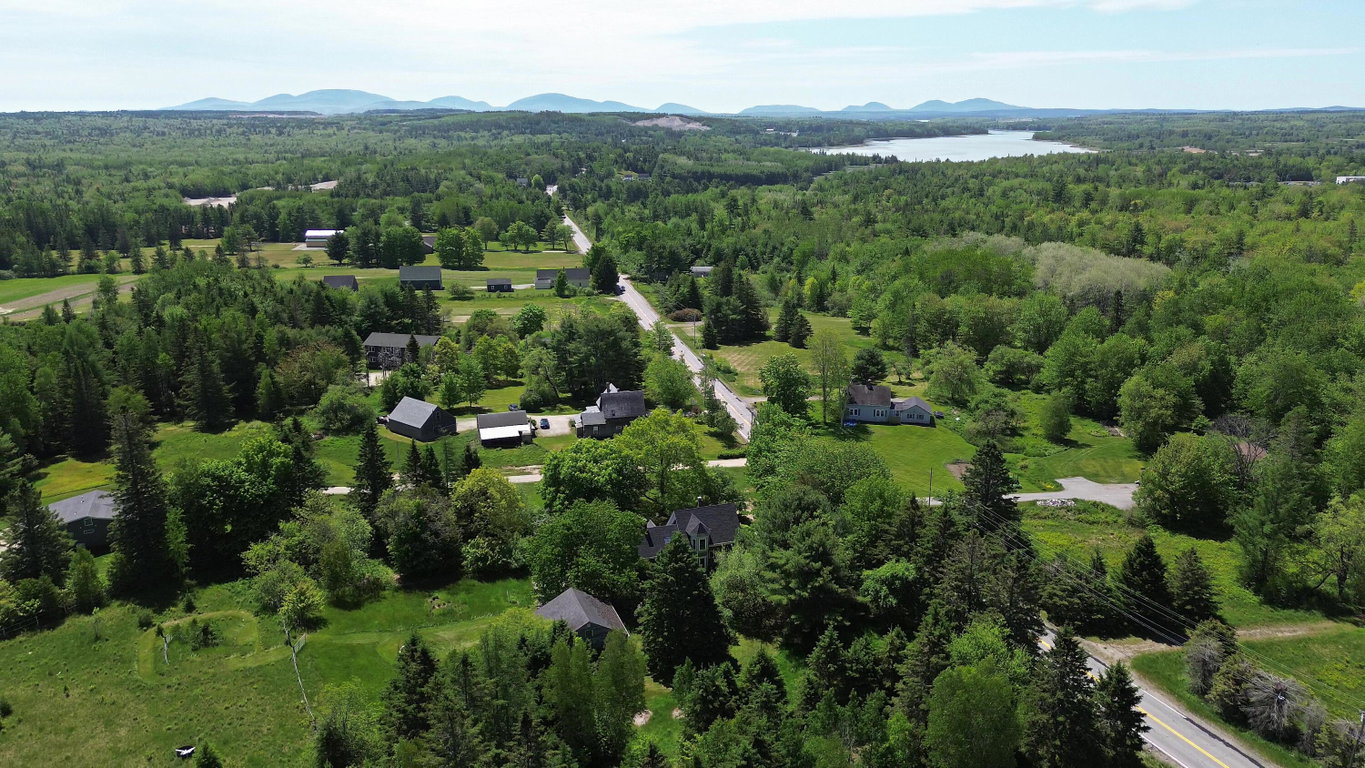 Acadia in the distance