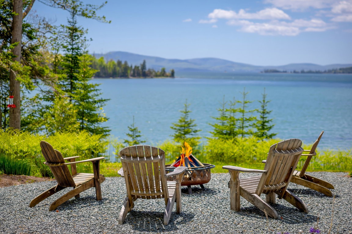 Fire Pit with a View