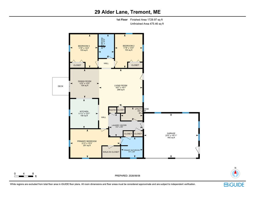 Floor Plan ~ 29 Alder Lane, Tremont